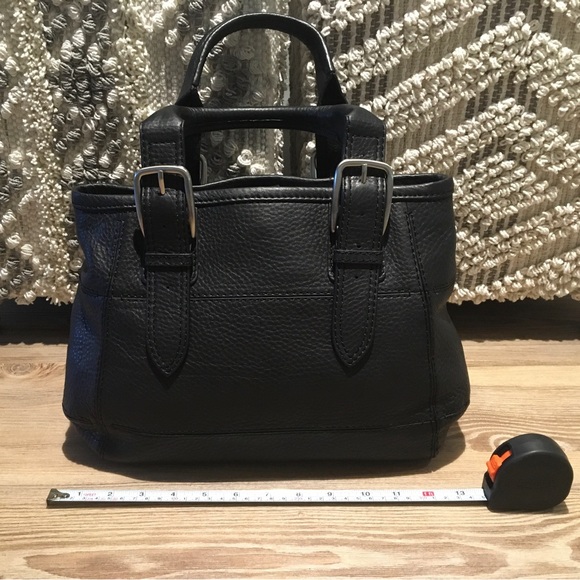 🎀 COLE HAAN Black PEBBLED LEATHER TOTE BAG (NWT) - Picture 11 of 16